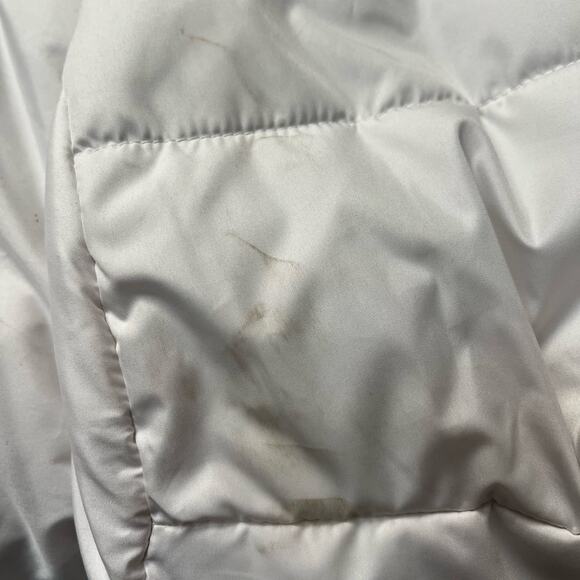 Old Navy Puffer Jacket Winters Day White Size Medium - Picture 3 of 7